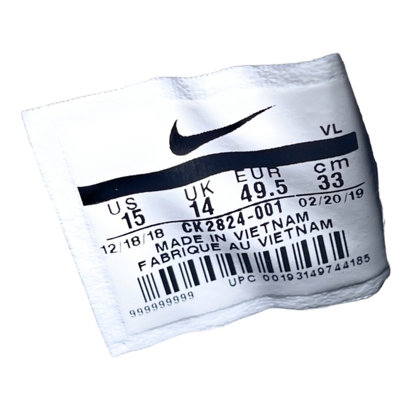 Nike Force Savage Elite 2 Shark Rubber Football Cleats Black Men 15 CK2824-001 - Picture 8 of 8